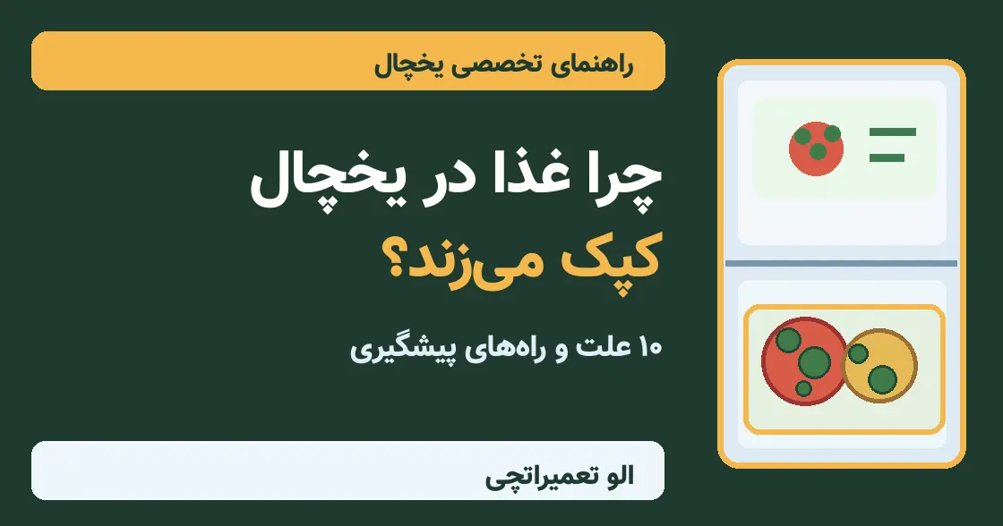 تصویر مقاله: علت کپک زدن مواد غذایی در یخچال چیست؟ ۱۰ علت مهم و راه‌های پیشگیری